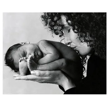 

Full Round Drill DIY Baby Mother Diamond 5D Embroidery Cross Stitch Picture Mosaic Wall Art Handmade Gift Painting Home Decor