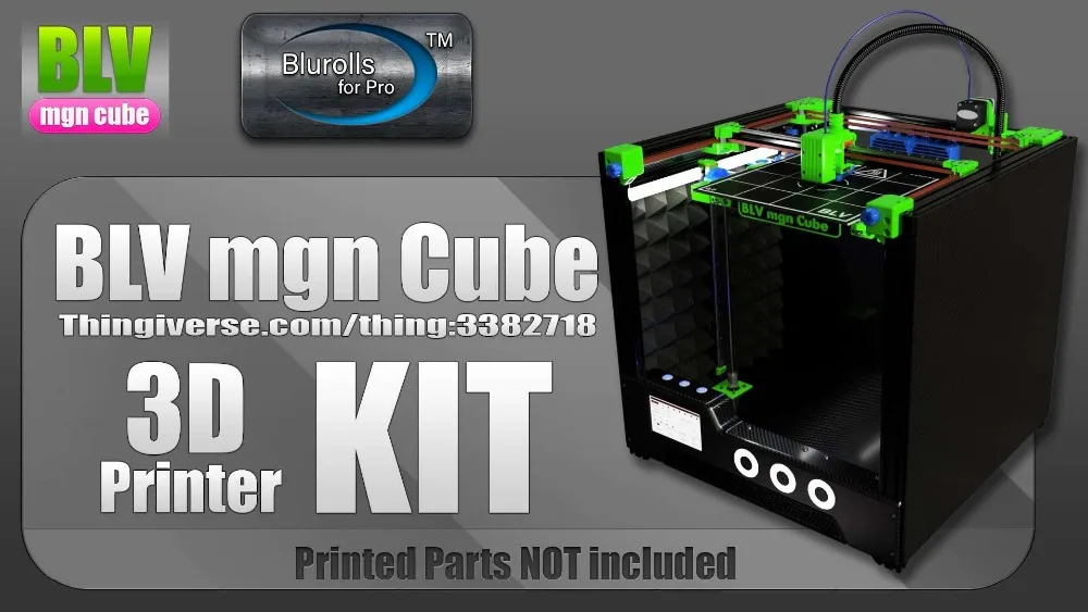 Предварительно двойной 11! Z axis 365 мм высота BLV MGN Cube 3d принтер Полный комплект для Cr10 обновления без печатных деталей в комплекте