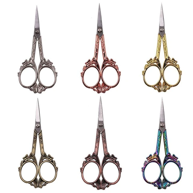 Sewing Scissors For Fabric Profession Stainless Steel Thread Scissors  Embroidery Scissors Yarn Shears Tools For Sewing Shears - AliExpress