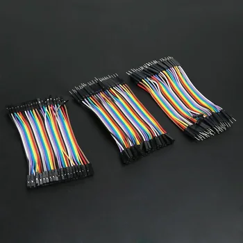 

120Pcs/Set Male To Female Dupont Wire Jumper Cable For Arduino Breadboard 11cm