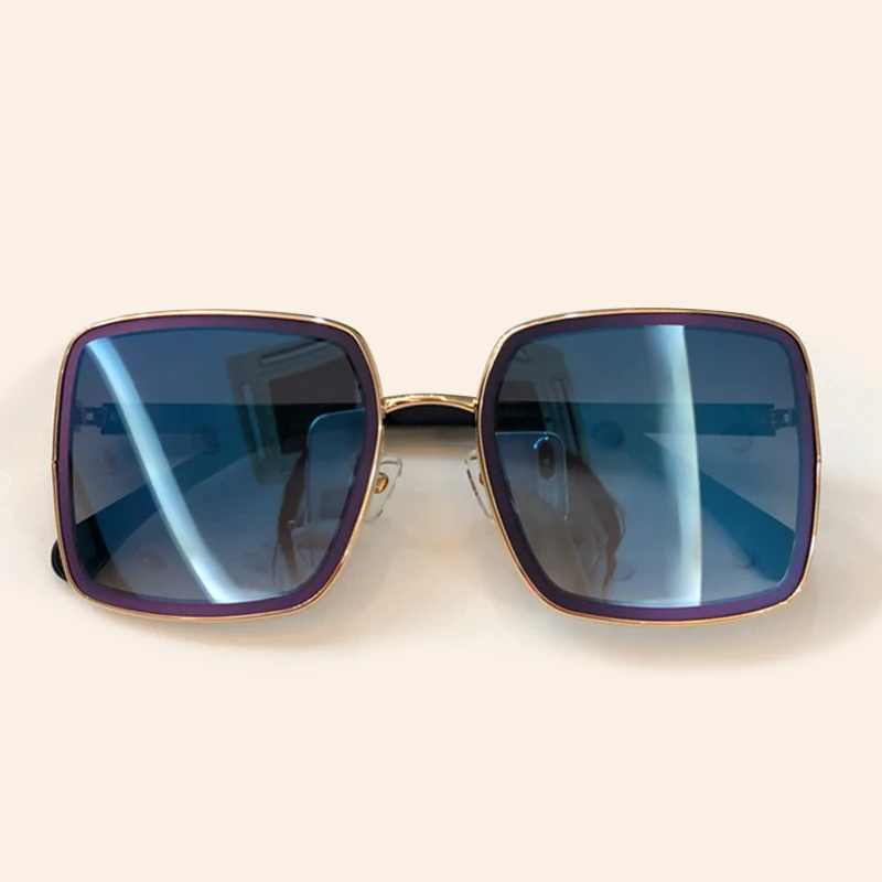 No.7 sunglasses Высококачественные Квадратные Солнцезащитные очки для женщин и мужчин зеркальные Винтажные Солнцезащитные очки Oculos De Sol - Цвет линз: No.7 sunglasses