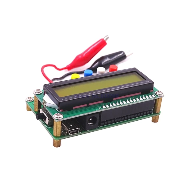 

A5-- LC100-A Digital LCD High Precision Inductance Capacitance L/C Meter capacitor tester 1pF-100mF 1uH-100H LC100 A+Test clip
