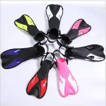 Взрослые дети плавать ming ласты регулируемые плавники подводное плавание оборудование Дайвинг полезный продукт