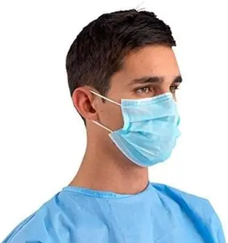 

Disposable Masks 10/50 Pcs Mouth Mask 3-Play Nonwoven Elastic Earloop Mouth Face Masks
