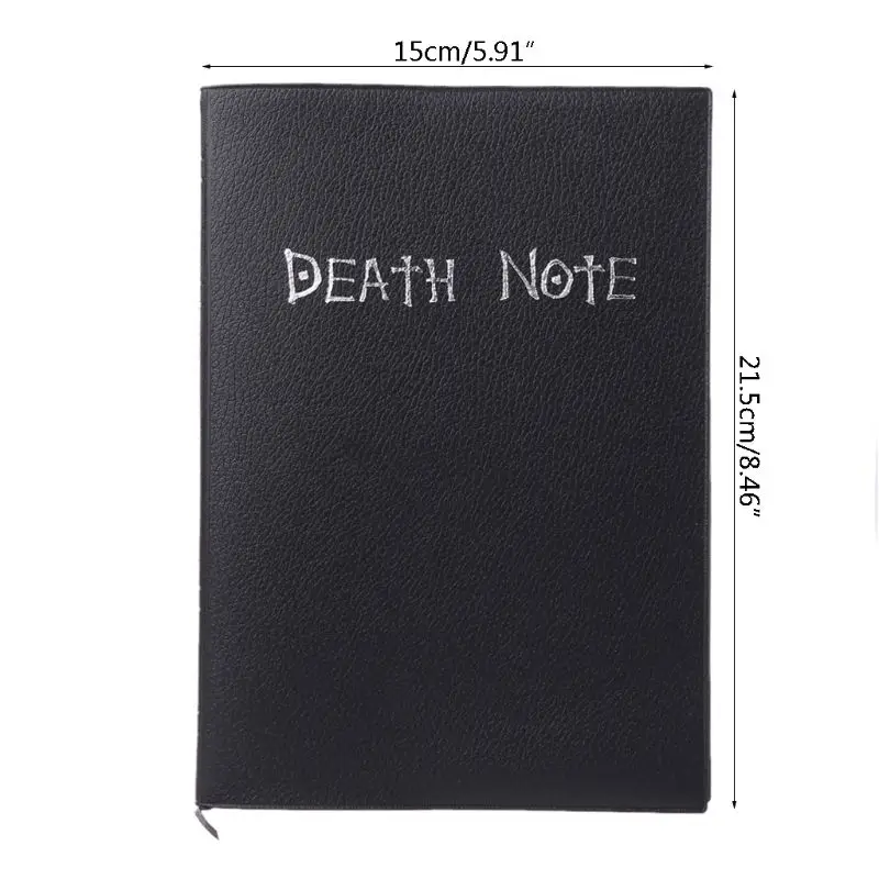 

New Death Note Cosplay Notebook & Feather Pen Book Animation Art Writing Journal
