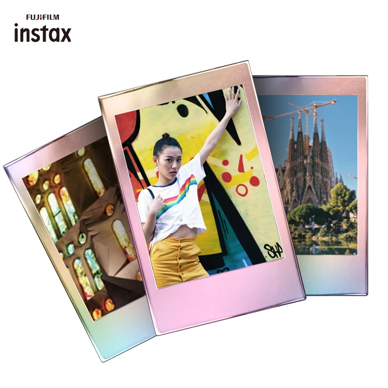 Оригинальная фотобумага Fujifilm Instax Mini 8 конфетти Fuji мгновенная от 10 до 50 листов для