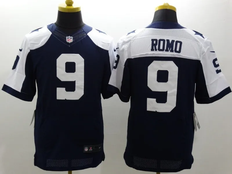 Stitiched, Dallas s, Tony Romo, Emmitt Smith, Sean Lee, Jason Witten, Dez Bryant, Ezekiel Elliott Jersey - Цвет: Brown