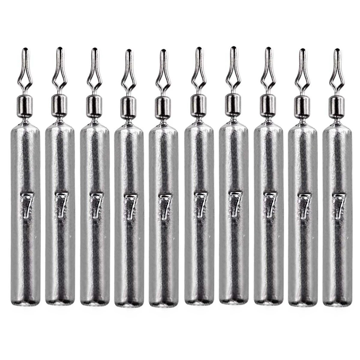 Pesca 10 Pz/Lotto 3.5G 5G 7G 10G 14G 20G Drop Shot Piombo Piombo Piombo Peso Per Bass Fishing