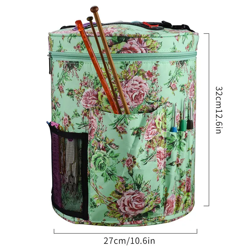 KOKNIT сумка для хранения шерстяной пряжи домашние крючки для вязания спицами чехол для хранения пряжи DIY Набор для шитья сумка для женщин Дорожная сумка - Цвет: Style 6