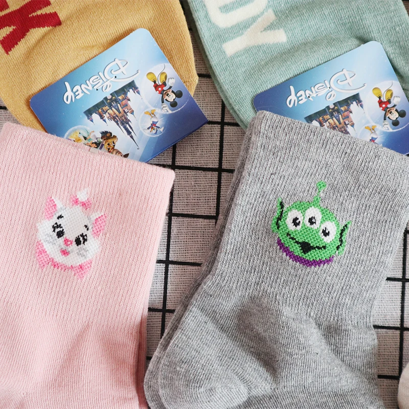 IVYYE Toy Story Woody Stitch модные носки с символикой аниме повседневные короткие носки Лидер продаж, летние хлопковые носки для женщин и девушек, новинка
