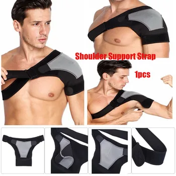 

Shoulder Dislocation Injury Arthritis Support Strap Braces Pain Relief Adjustable Breathable Shoulder Braces Protector Body Care