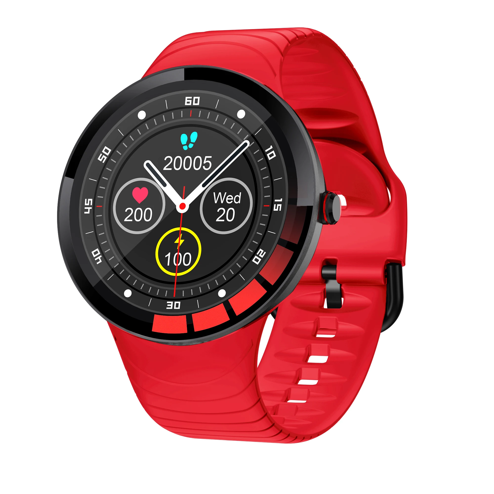 Global version E-3 Watch Pace Color Smart Watch GPS Calorie Count 10M Waterproof Kilometer watch creative for Android iOS Phone