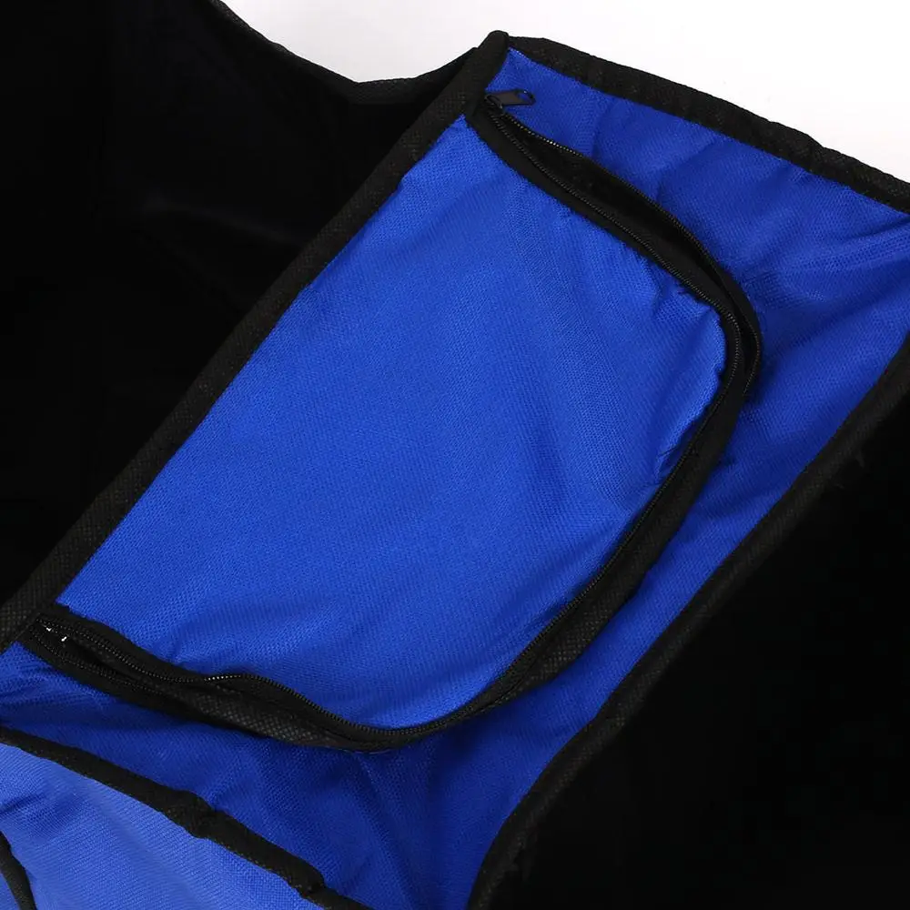  Vehemo Blue Oxford Box Foldable Bag Multifunction Storage Box Bag Heat Preservation Durable Portabl