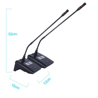 Mini système de microphone de conférence de table sans fil, micro à col de cygne portable, anti-entrelacé, ATA CWL 1 à 2, professionnel 2