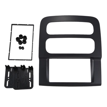 

2Din Car GPS Radio Fascia Frame For 2002-2005 Dodge Ram 1500 2500 3500 Black Refitting Dash Panel Mount Kit