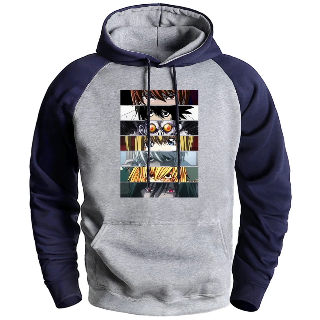 

Uzumaki Naruto Eyes Warm Fleece Sweatshirt Hooded Man Casual Loose Fashion New Arrival Tracksuit Long Sleeve Hip Hop Streetwear