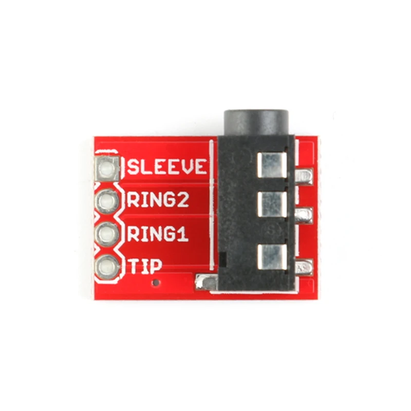 TRRS 3 5 мм разъем Breakout Board для наушников видео o MP3 Профессиональный Соединительный