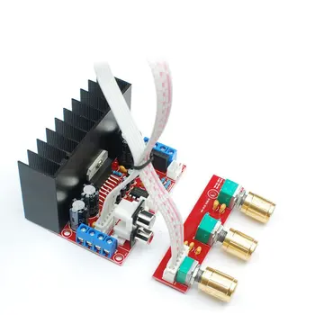 

Tda7377 2.1ch Power Amplifier Single Computer Super Bass 2.1 Amplifier Board 3 Channel Sound Amplifier Diy Suite