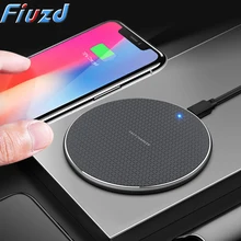 QI Беспроводное зарядное устройство для huawei p20 p30 lite iPhone Xs Max X 8 Plus 10 Вт Быстрая зарядка для samsung Note 9 Note 8 S10 Plus