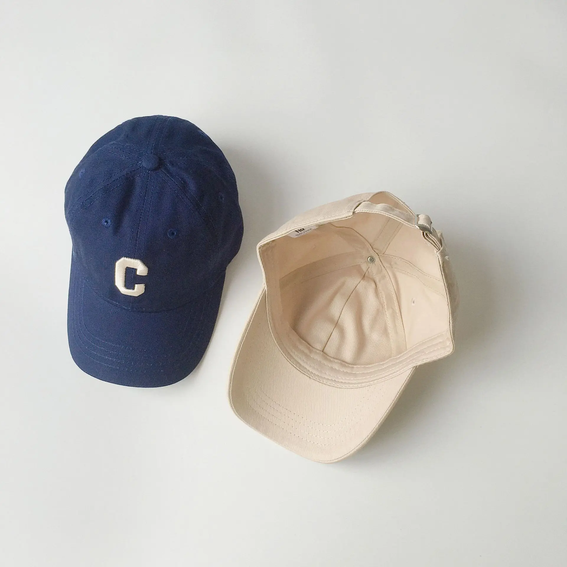 Children Hat cap 2-3-4-5-6 Years Kids Baseball Caps Embroidered Letter C Hat For Boys Girls Adjustable Hip Hop Snapback Hats