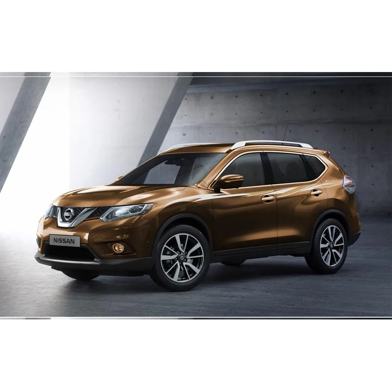 Golden car Гоночные спортивные полосы для Nissan X-Trail Mark Levinson наружная Боковая дверь наклейка автомобиля виниловая пленка наклейки Авто Наклейка - Название цвета: Golden car