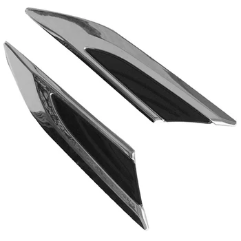 

Car Body Cover Detector Accessories Front Side Foliage Leaf Fender Vent Trim Fit for Honda Civic 10Th Sedan 2016-2019