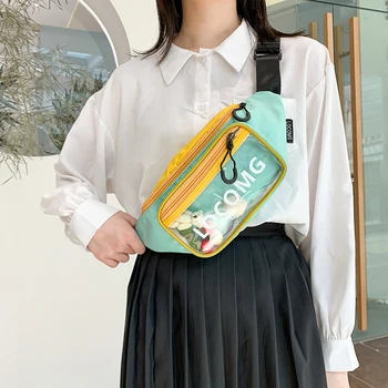 

Sports Fashion Waist Pack Casual High Capacity Waist Belt Bag Multifunction Hip Hop Chest Bag Personalized Waist Pack DA60YB