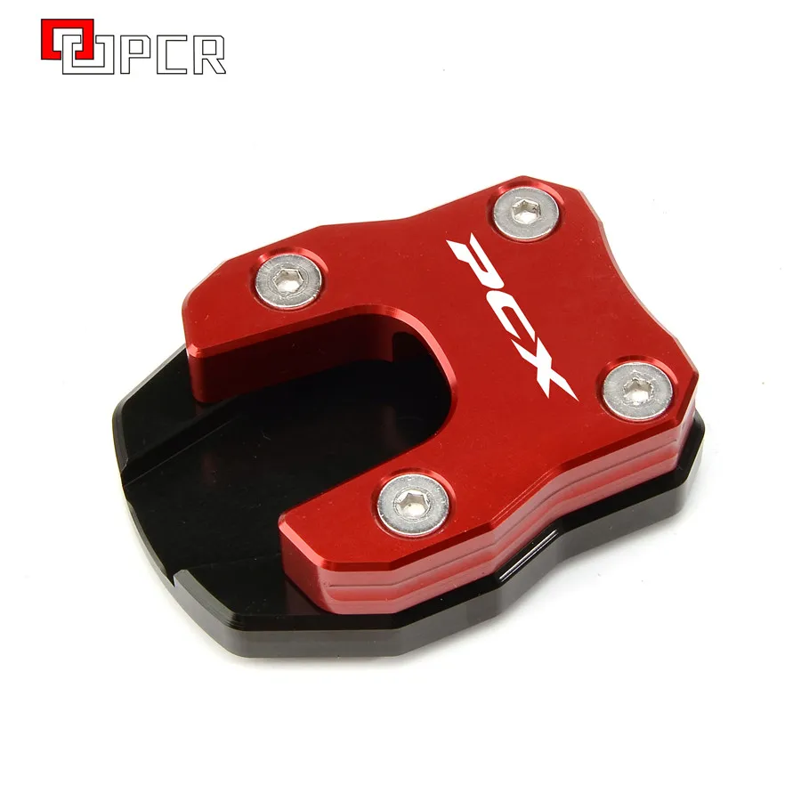 

Motorcycle CNC Aluminum Side stand extension Kickstand Plate Pad For HONDA PCX 125 PCX 150 PCX125 PCX150 2018 2019