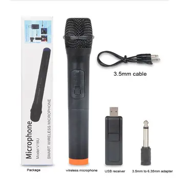 

Wireless Microphone Megaphone Handheld Mic with USB Receiver for Karaoke Speech