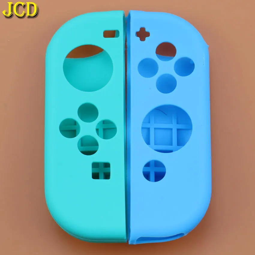 JCD 1 шт. мягкий защитный силиконовый чехол для переключателя NS Joy Con корпус на замену чехол для NS JoyCon контроллер чехол - Цвет: DC