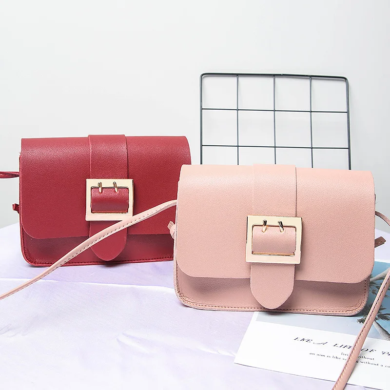 

Sheng chuang Beauty Spring And Summer 2019 New Style Large Pin Buckle Hijab Square Sling Bag Shoulder Cross-body Women's Gift Ch