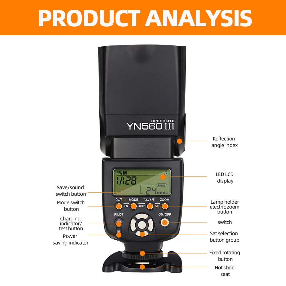 YONGNUO YN560III YN560-III YN560 III Wireless