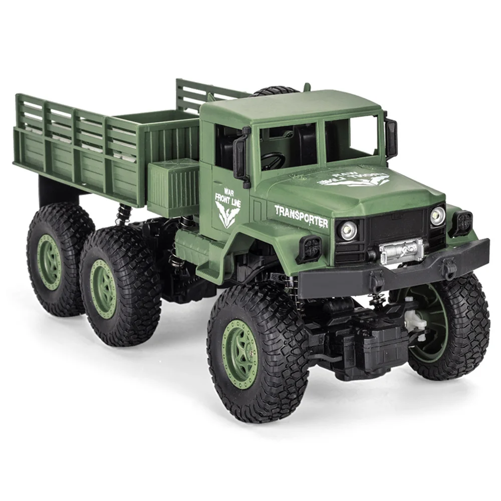 JJRC Q68 6 колесный военный грузовик с дистанционным управлением внедорожник четыре