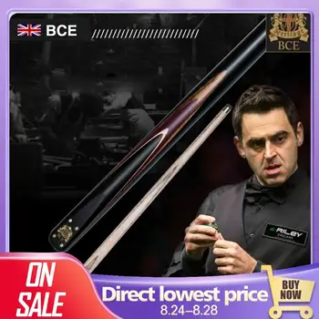 

RILEY BHC Series Snooker Billiard Cue 9.5-10mm Deer Tip Brass Ferrule RILEY Joint with Extension 3/4 Split Ash Wood Snooker