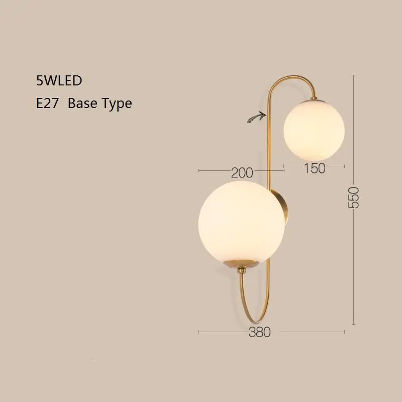 Cama Lampe туалетный столик Badkamer Verlichting Lampara Wandlampe для дома Wandlamp аппликация Murale светильник Настенный светильник для спальни светильник