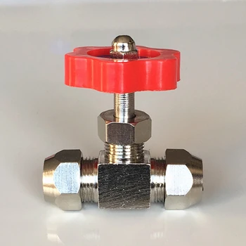 

1 Piece 6mm 8mm 10mm 12mm High Pressure Durable Tube Needle Type Globe Valves