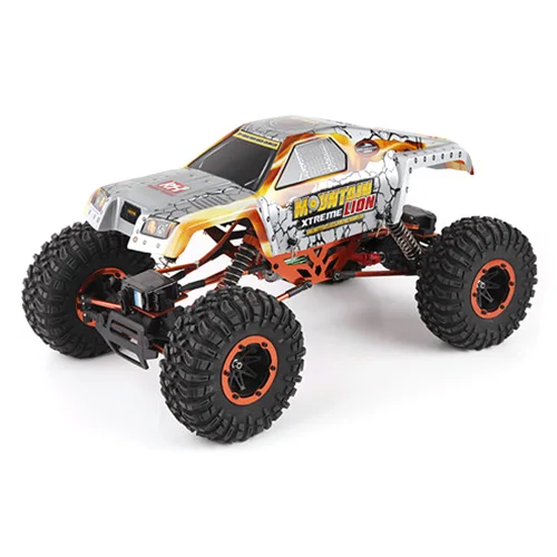 

Waterproof 1:10 RC Cars Brushed Motor Electric 4WD 2.4G Remote Control Front Steering 2500mAh ESC Climbing Car Outdoor Toy Gift