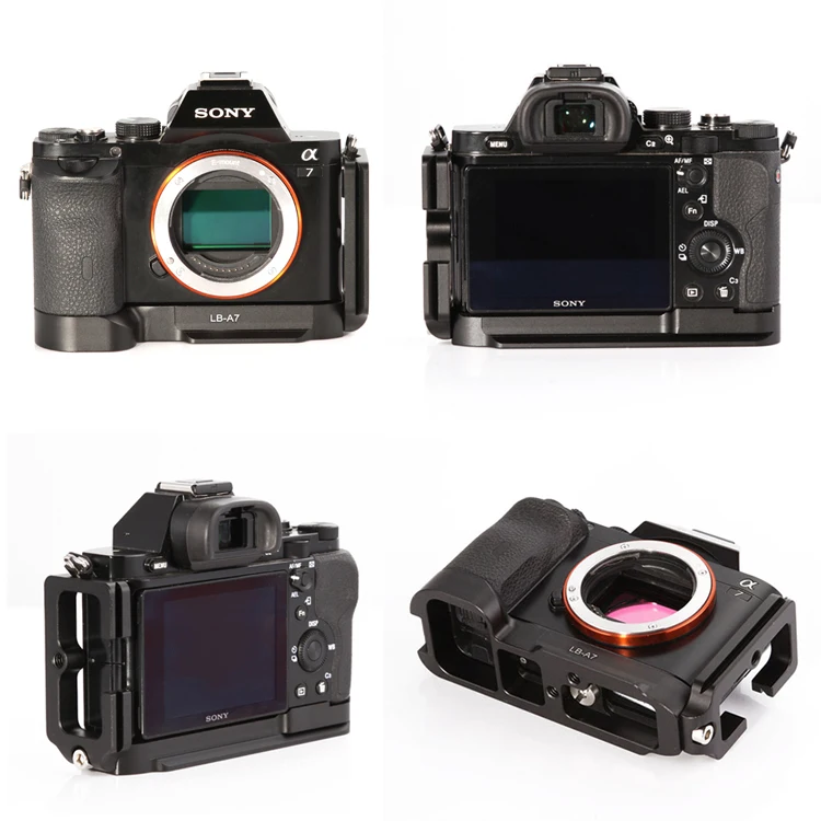 БЫСТРОРАЗЪЕМНАЯ l-пластина кронштейн держатель ручка для Sony A7S A7 A7R RRS совместимая головка штатива