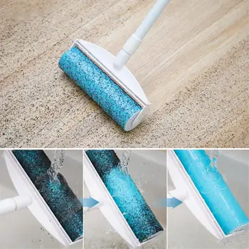

3Pcs Pet Hair Picker Washable Roller Cleaner Lint Sticky Lint Roller for Wool Sheets Hair Clothes Fluff Dust Catcher Dust Drum