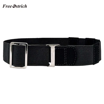 

Free Ostrich Fashion Adjustable slim-profile Leather Belt Women Men Buckles Unique Easy Comfortable Conceal Work Interview 120cm