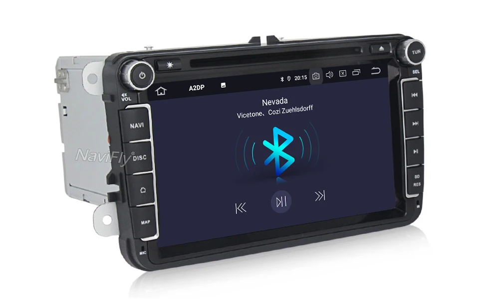 Best NaviFly IPS Screen DSP Android 9.0 Car Multimedia GPS Navigation For Skoda Seat Volkswagen VW Passat b7 POLO GOLF 5 6 Wifi Radio 21