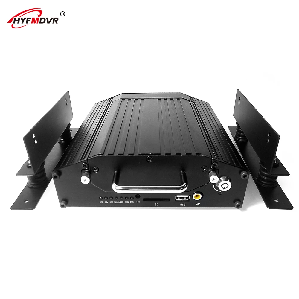 HYFMDVR 4ch MDVR 4G gps грузовик Мобильный DVR SD карта в реальном времени Аудио Видео рекордер PAL/NTSC