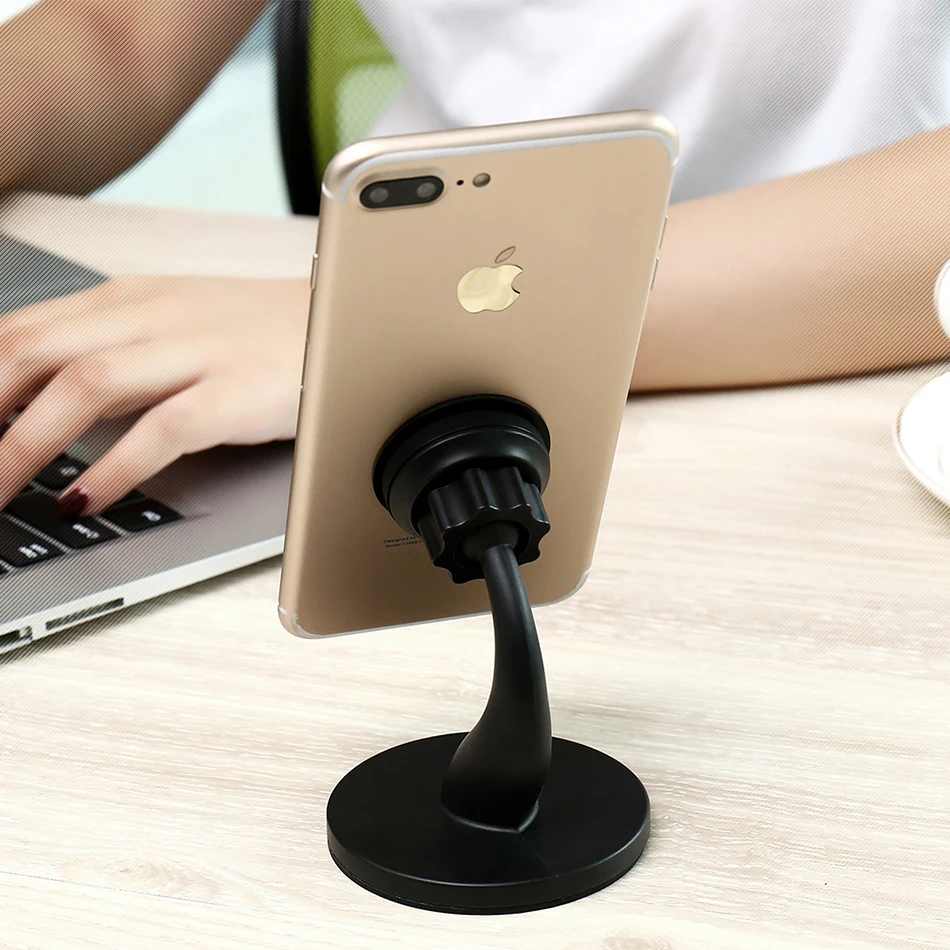 Универсальный держатель для телефона RAXFLY для iPhone 11 Pro MAX 6s 7, магнитное настольное крепление на 360 градусов, держатель для телефона для samsung S10