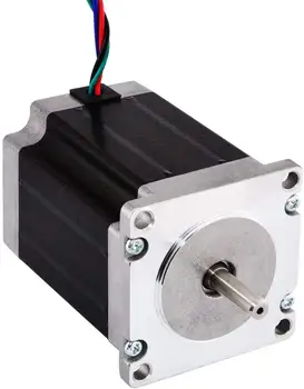 

Wantai 4-lead Nema23 Stepper Motor 57BYGH650-23 270oz-in 76mm 5.0A CE ISO ROHS CNC Router Grind Foam Mill Laser Printer