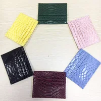 Customized New Arrival Beauty Color Women Snake Purses Mini Wallets Sexy Female Card Holder Bag 1