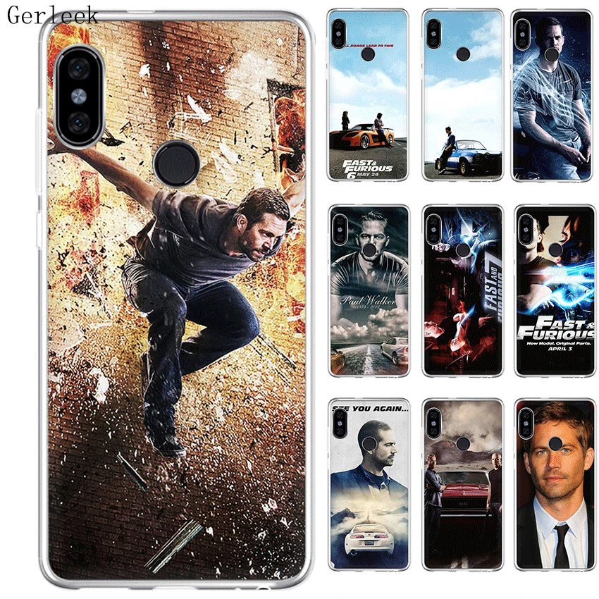 Чехол Desxz Paul Walker для Xiaomi Redmi Note 6 7 3 Pro 4 4X5 5A |