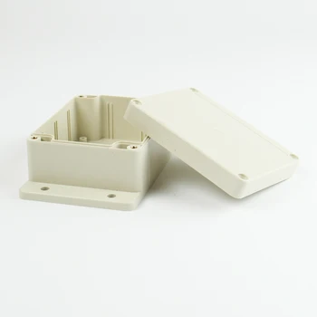 

1pcs 115x90x55mm Plastic case Security power supply case Meter case Outdoor wiring waterproof box with ear