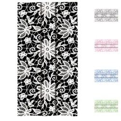 20/40/80/100Pcs Disposable Lace Print Face Shield Mask Comfortable Fashion Women Breathable Dust Mascarillas Ninos