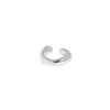 SHANICE 925 Sterling Silver Simple heavy and thick Ear Clip on Earrings Clip Earrings without Piercing for Women Lady Girl 5