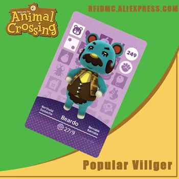 

249 Beardo Animal Crossing Card Amiibo for New Horizons